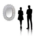 SPECCHIO OVALE PENELOPE 120 - immagine 2