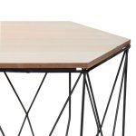 SET TAVOLINI CONTENITORI ROVERE/NERO PRISM - immagine 5