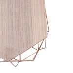 SET TAVOLINI CONTENITORI ROVERE/ROSE GOLD PRISM - immagine 4
