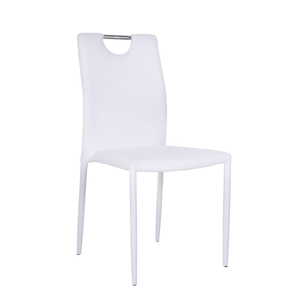 8052283263766 SEDIA NEW TULIP SIMILPELLE - immagine 1