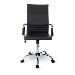 POLTRONA UFFICIO ETA PRESIDENZIALE NERA - immagine 2