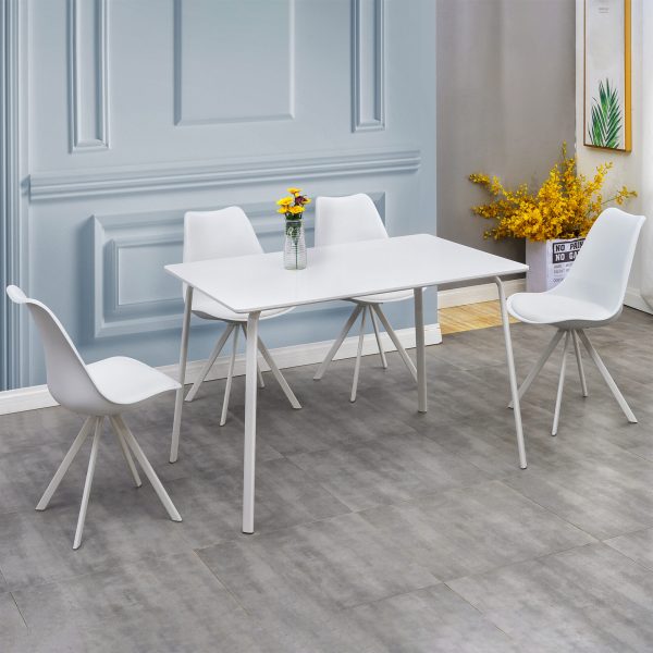 SET OSLO TAVOLO CON 4 SEDIE