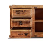 MADIA VINTAGE IN LEGNO DI MANGO HOLD PLUS - immagine 4