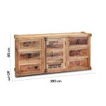 MADIA VINTAGE IN LEGNO DI MANGO HOLD PLUS - immagine 2