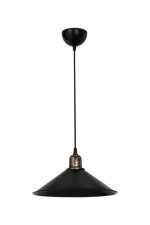 Lampada da soffitto Stel nera