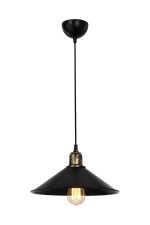 Lampada da soffitto Stel nera - immagine 4