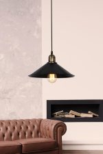 Lampada da soffitto Stel nera - immagine 5