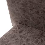 Sedia Dani plus nera in tortora meccanico similpelle - immagine 3