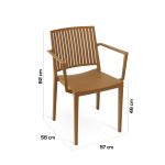 Poltrona Tavira in polipropilene - immagine 4